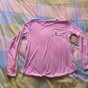 Girls purple long sleeve shirt